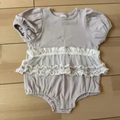 bebeholic ロンパース　レース　フリル