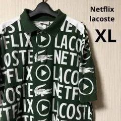 LACOSTE Netflix ラコステ ネットフリックス ポロシャツ
