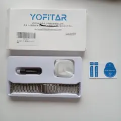 ​【新品】Apple Watch バンド 42mm シルバー YOFITAR