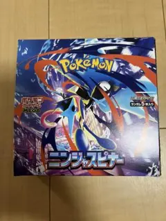 ポケカ　ニンジャスピナー 1ボックス　シュリンク付 新品未開封シュリンク付き ポケモンカードゲーム MEGA 拡張パック
