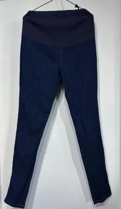 マタニティ マタニティデニム ハイウエストスキニー