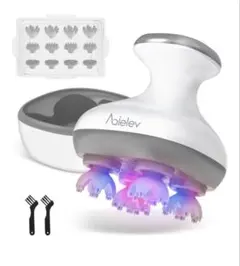 【新品・未使用品】ヘッドスパ 頭皮ブラシ 電動頭皮ブラシ