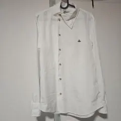 Vivienne Westwood 変形カラーシャツ ホワイト　アシンメトリーのサムネイル