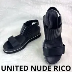 UNITED NUDE RICO コンフォートサンダル ブラック　23.0㎝のサムネイル