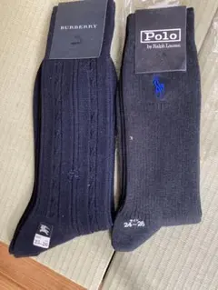 ビジネスソックス　BURBERRY&Rolo2足セット