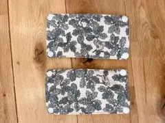 handmade ボタニカル柄/ベビービョルン用 抱っこ紐よだれカバー