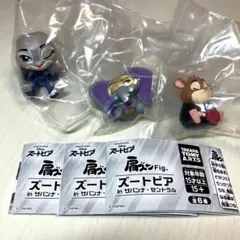 【新品】肩ズンFig. ズートピア in サバンナ・セントラル 3種セット