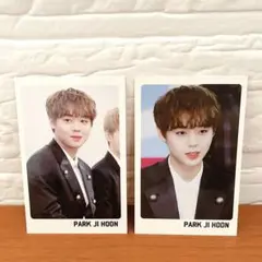 ⑤ Wanna One パク・ジフン メッセージカード 2枚 セットのサムネイル