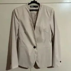 ZARA ライトグレー ジャケット EUR34