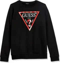 GUESS 黒 ロンティーのサムネイル