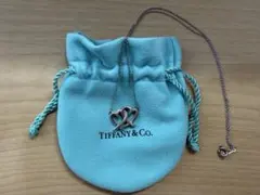 ★SALE★【ティファニー】ラビングハート　インターロッキング　ペンダント