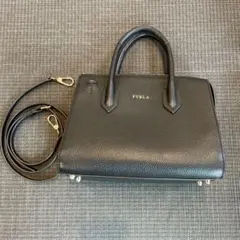 FURLA 2way ショルダーバッグ ブラック