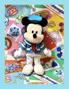 ミッキー ぬいぐるみバッジ ディズニー パルパルーザ ドナルド クワッキー