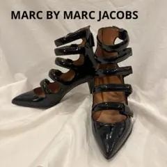MARC BY MARC JACOBS黒　ハイヒール　エナメル　モード