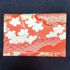 【着物リメイク】御朱印帳ケース【橙花】のサムネイル