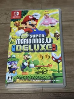 任天堂Switchソフト Newスーパーマリオブラザーズ・Uデラックス 美品