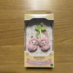 【新品】シルバニア ショコラウサギ・フェネックの小さい赤ちゃん さくらんぼ