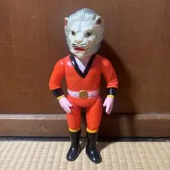 当時物 タイガーマスク ジャンボ ソフビ 梶原一騎 亀マーク - メルカリ