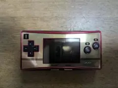 【外箱なし・美品】ゲームボーイミクロ 20周年 ファミコンカラー 本体 GBA