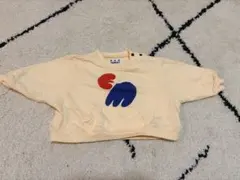 マーキーズ　クリーム色 トレーナー 90