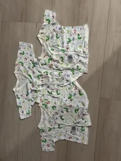 はらぺこあおむし コンビ肌着 3枚セット 新生児 ベビー肌着