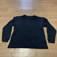 ユニクロキッズ長袖シャツ　150サイズ　黒
