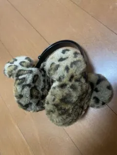 ヒョウ柄ファー耳あて・イヤーマフ ディズニーのサムネイル