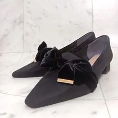 Roger Vivier 21cmフラットパンプス ブラック べっ甲風バックル - メルカリ