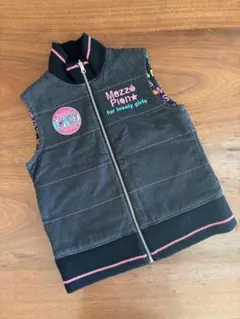 Mezzo Piano グレー ノースリーブベスト140