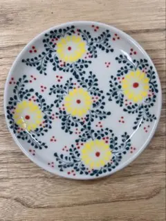 バッチャン焼き 花柄 プレート 皿のサムネイル