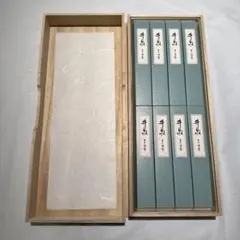 新品】共箱 此君亭工房 竹製 おしぼり置き 5客 大分竹工芸 茶道具 希少