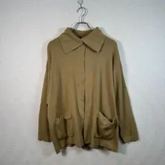 ▲アクアスキュータム Aquascutum ベージュ カーディガン