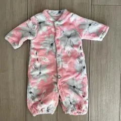 ベビー 2way 花柄ロンパース 50-70cm