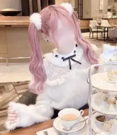 イモちゃん LilyMerry 肩出し フェザーニットプルオーバー