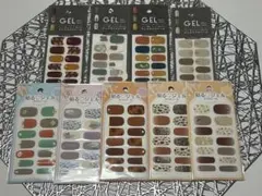 ネイルシール 【貼るジェル】未開封9パックセット