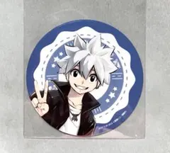 キャラクター缶バッジ 青