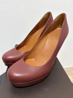 GUCCI パンプス ボルドー 37のサムネイル