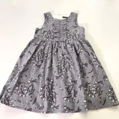美品　べべ　ワンピース　ノースリーブ　花柄　130