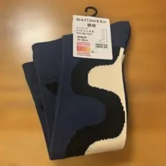 マリメッコ　marimekko ユニクロ　ハイソックス　ヒートテック