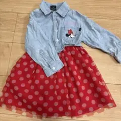 BABYDOLL ミニーマウス ワンピース 90のサムネイル