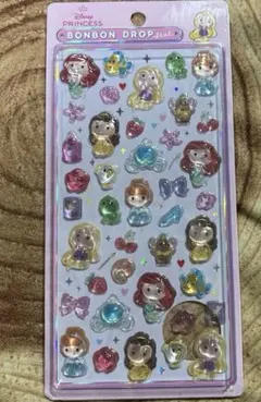 【正規品】ボンボンドロップシール　ディズニー　プリンセス