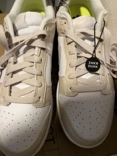 Nike Dunk Low ホワイト/ベージュ スニーカー