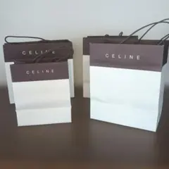 CELINE ショップ袋 ショッパー 4枚セットのサムネイル