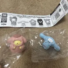 むぎゅぎゅ‼︎パーカーフィギュア　シナモン♡ポムポムプリン　2点セット