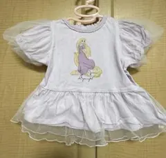 Cottoli ラプンツェル Tシャツ 90cm 薄紫