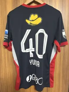 鹿島アントラーズ 鈴木優磨 限定 ユニフォームYUMA 肉SHOCK L - メルカリ