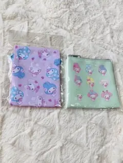 マイメロディ 40th ミニ巾着 ポーチ 2点セット