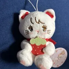 新品 mikko illustrations いちごマスコットぬいぐるみ ムース