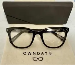未使用品】OWNDAYS × 滝沢眞規子 ボストン型サングラス ライトブラウン