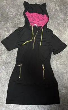 MARS系ネコミミバック編上げレースワンピース